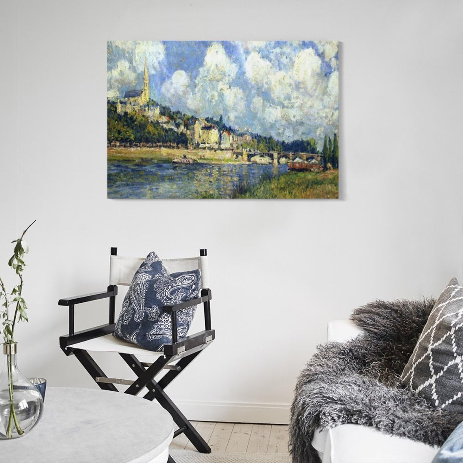 Amazon.com: Alfred Sisley Painting Art Poster Impressionism The